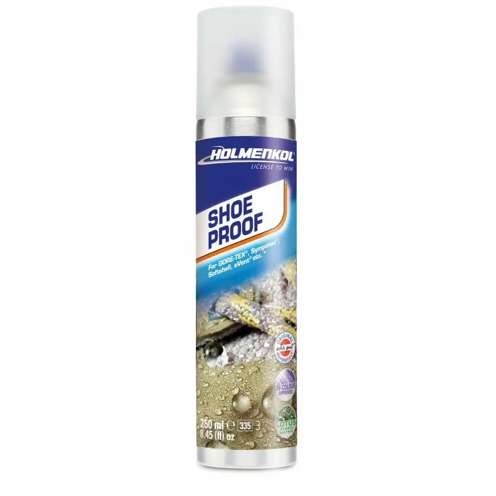 Holmenkol Impregnácia na topánky a kožu Holmenkol Shoe Proof Spray 250ml