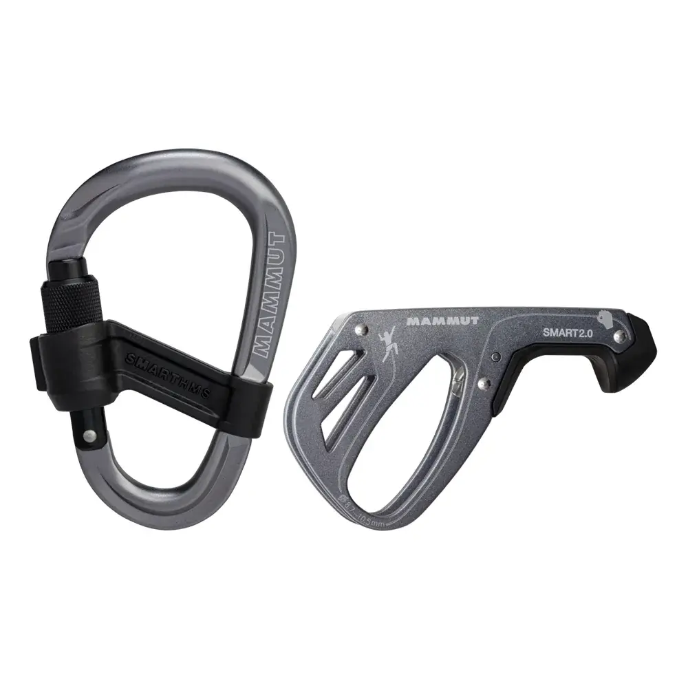 Istiaci set Mammut Smart 2.0 Belay Package grey