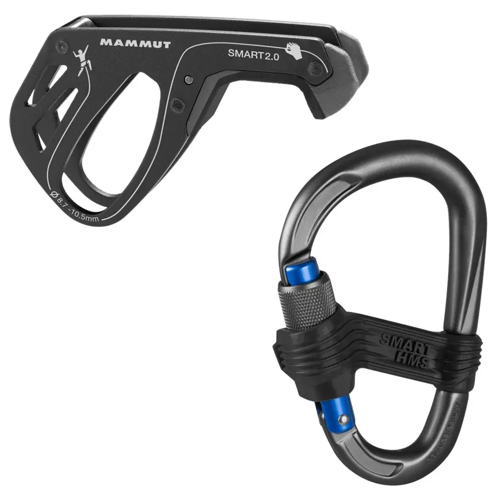 Istiaci set Mammut Smart 2.0 Belay Package Phantom