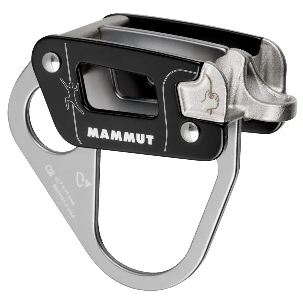 Istítko Mammut Nordwand Alpine Belay black
