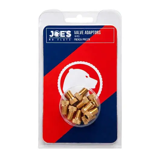 Joe´s No Flats Joe's adaptér ventilku AV - Presta (10ks)