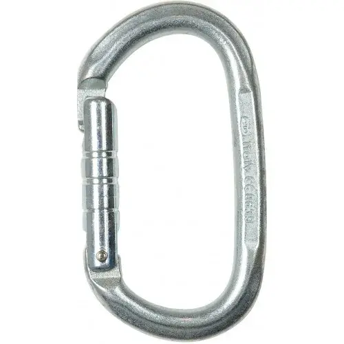 Karabína Climbing Technology Pillar Steel silver