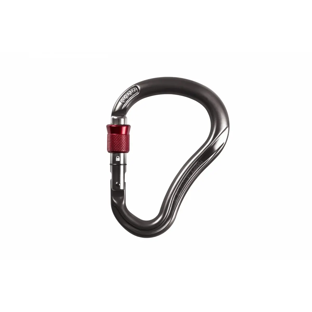 Karabína Ocún Harpy HMS Screw red