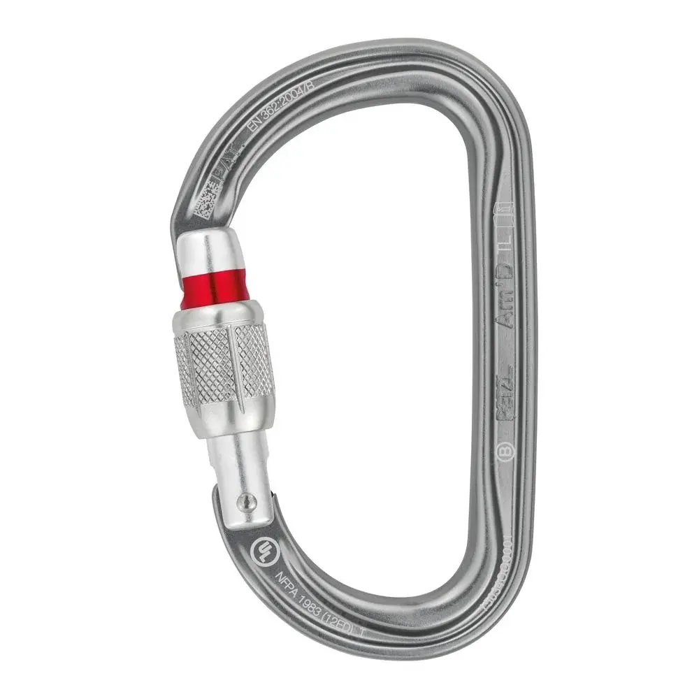 Karabína Petzl AmD screw-lock