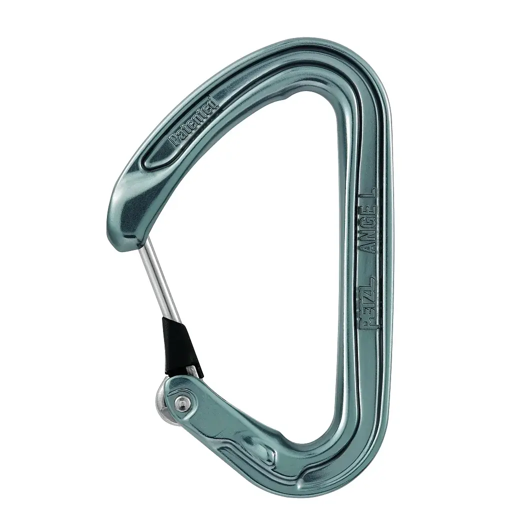 Karabína Petzl Ange L sivá