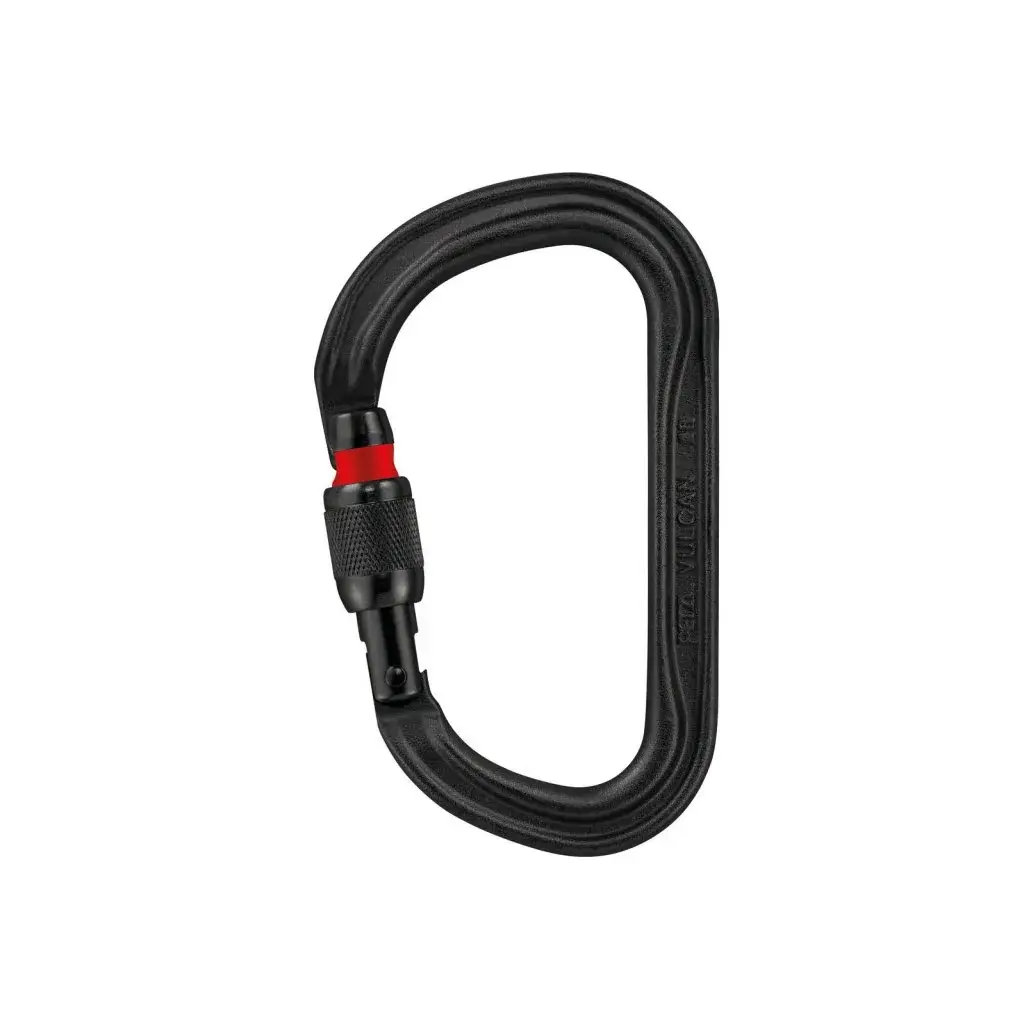 Karabína Petzl Connector Vulcan Screw-lock black