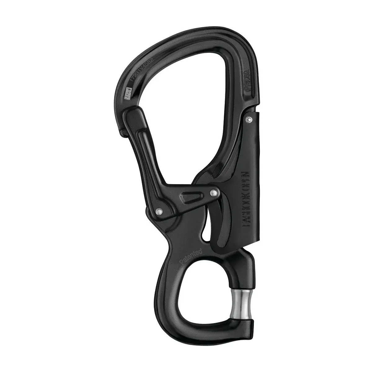 Karabína Petzl Eashook Open čierna