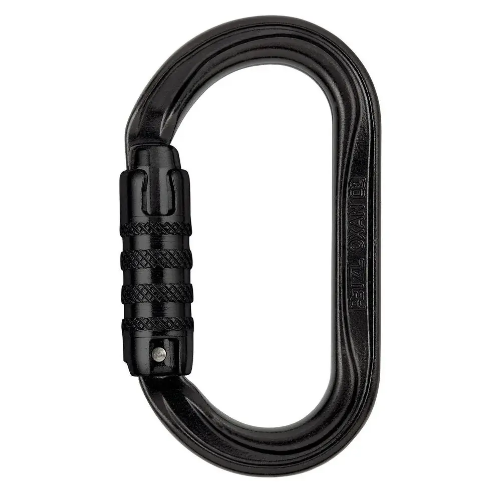 Petzl Karabína Petzl Oxan triact-lock čierna