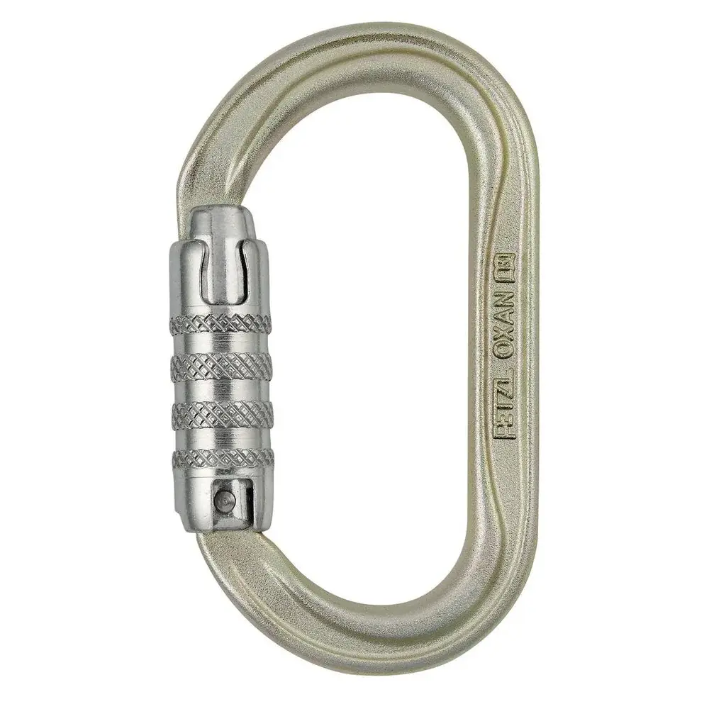 Petzl Karabína Petzl Oxan triact-lock strieborná
