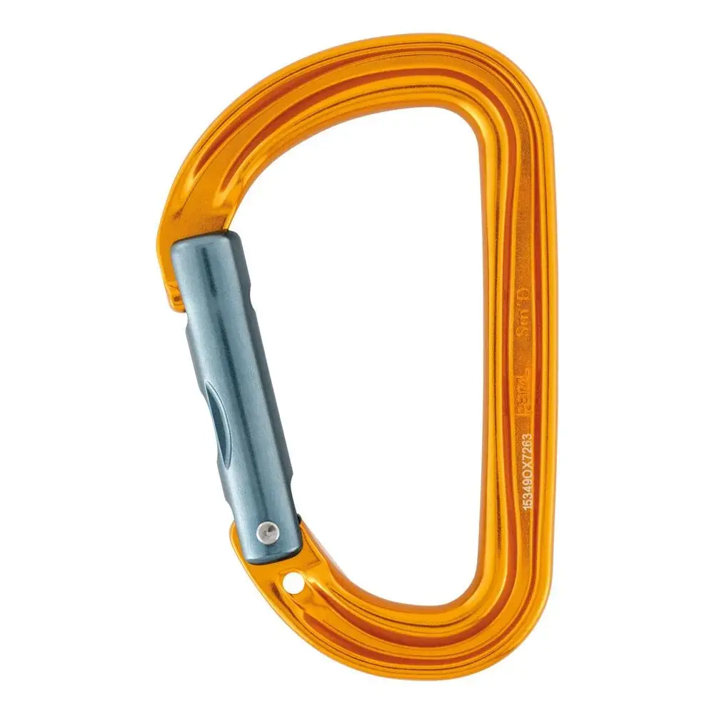 Karabína Petzl Sm´D Wall oranžová