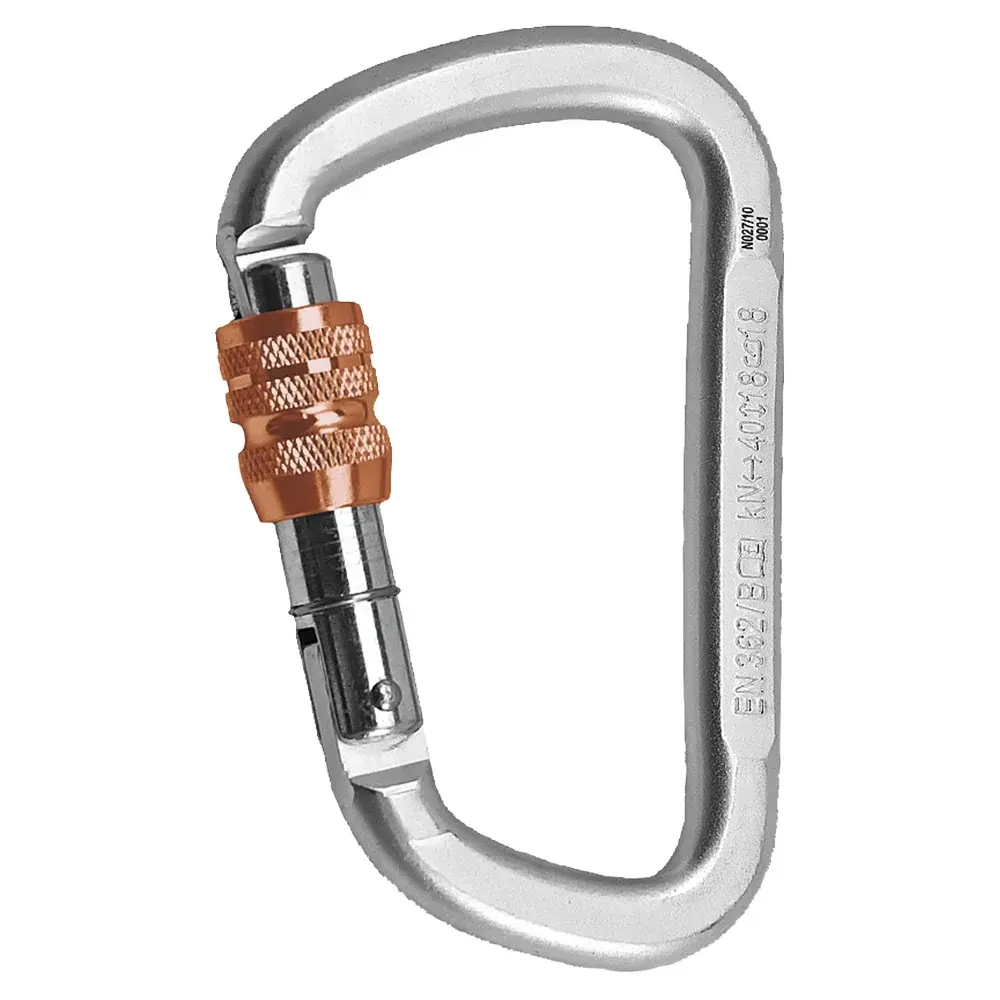 Oceľová karabína Rock Empire Carabiner D-KL-S one size