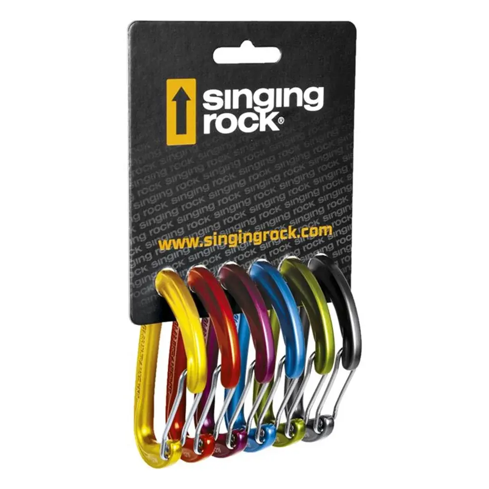 Singing Rock Karabína Singing Rock VISION rovná 6pack