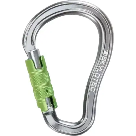 Skylotec Karabína Skylotec Axis HMS TG (triplex gate) Grey/Green Onesize