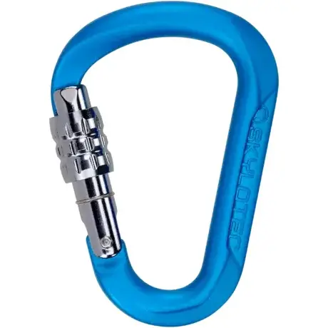 Karabína Skylotec Tondo SG (screw gate) ElectricBlue/Anthracite Onesize