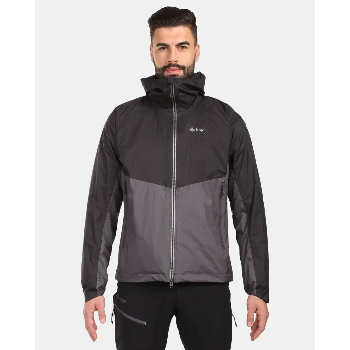 Hardshell bunda Kilpi HURRICANE-M čierna