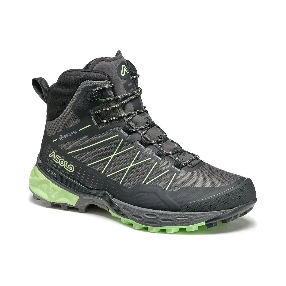 Členková topánka Asolo Tahoe Mid GTX shark grey/black/brook green/b182