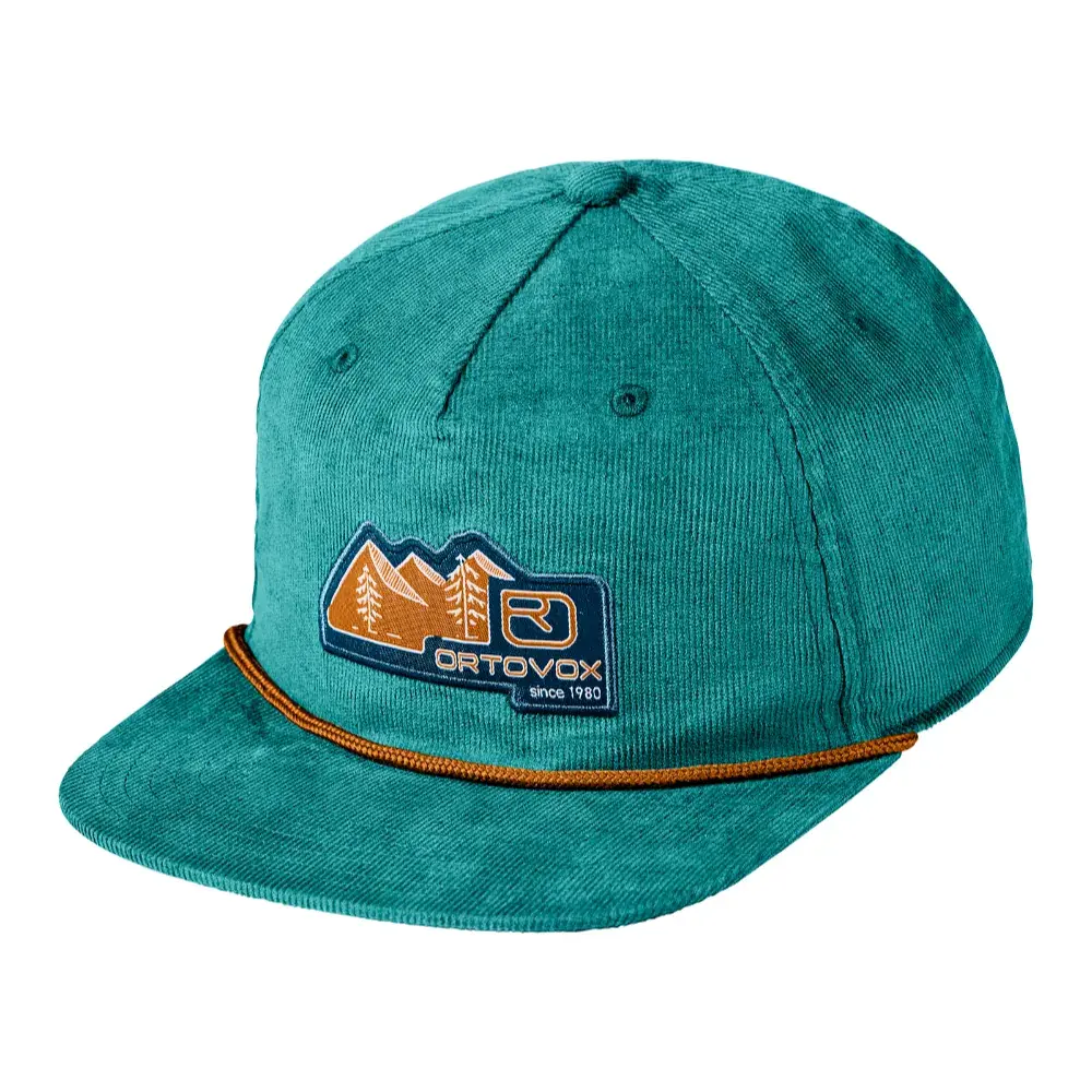 Šiltovka Ortovox Vintage Badge Cap Pacific Green