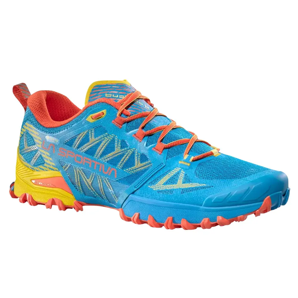 Pánske bežecké topánky La Sportiva Bushido III GTX Tropic Blue/Bamboo