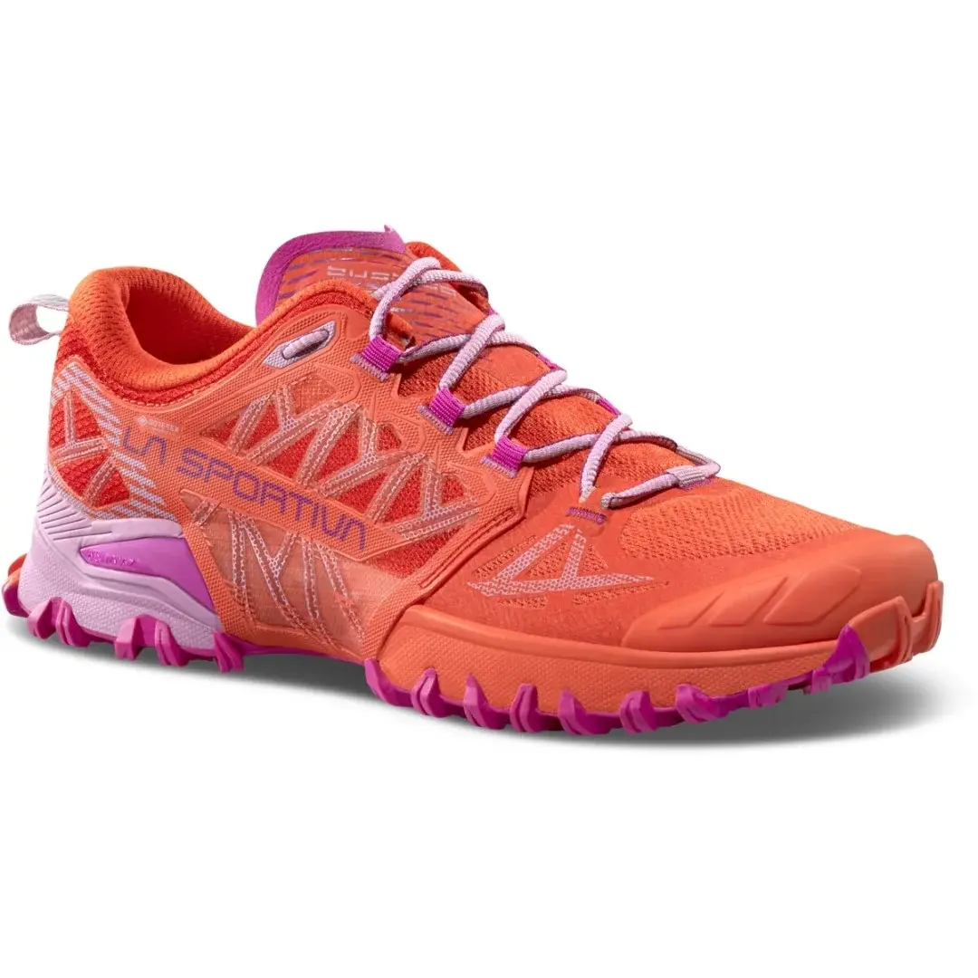 Bežecké topánky La Sportiva Bushido III GTX Women Cherry Tomato/Rose