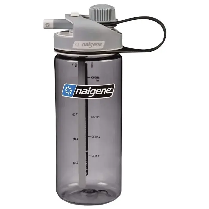 Fľaša Nalgene MultiDrink, Gray w/Gray Cap, Sustain Gray w/Gray Cap, Sustain 560ml