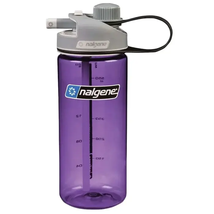 Fľaša Nalgene MultiDrink,Purple w/ Gray Cap,Sustain urple w/ Gray Cap,Sustain 560ml
