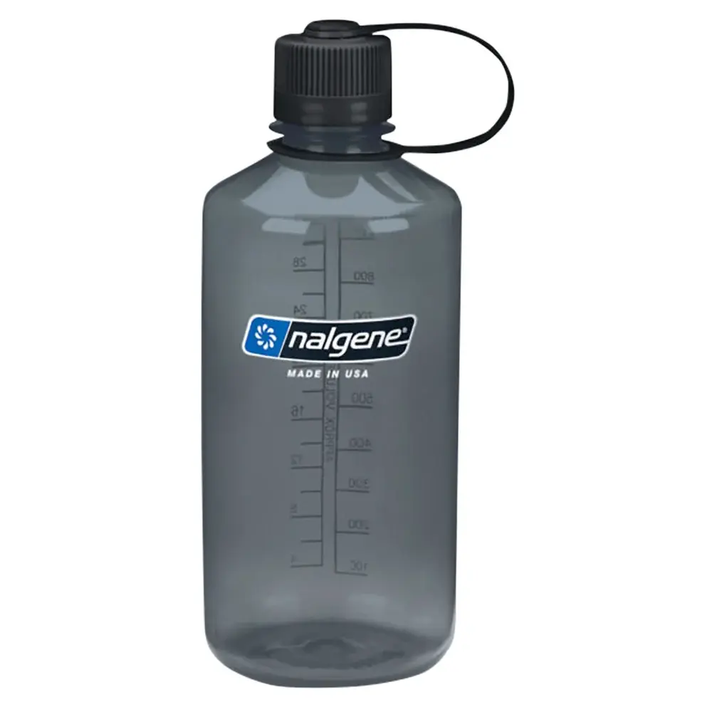 Fľaša Nalgene Narrow Mouth Gray Sustain 1000ml