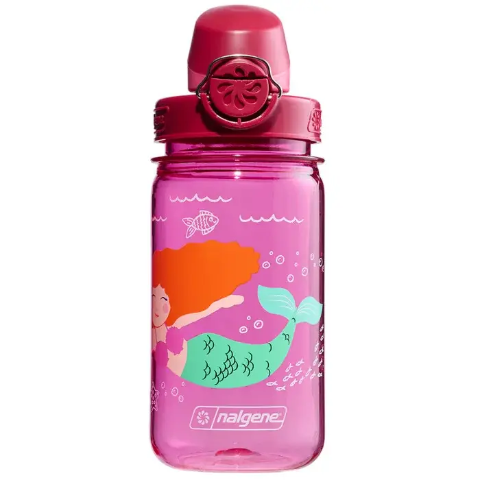 Fľaša Nalgene OTF Kids Pink Mermaid, Sustain Pink Mermaid 350ml