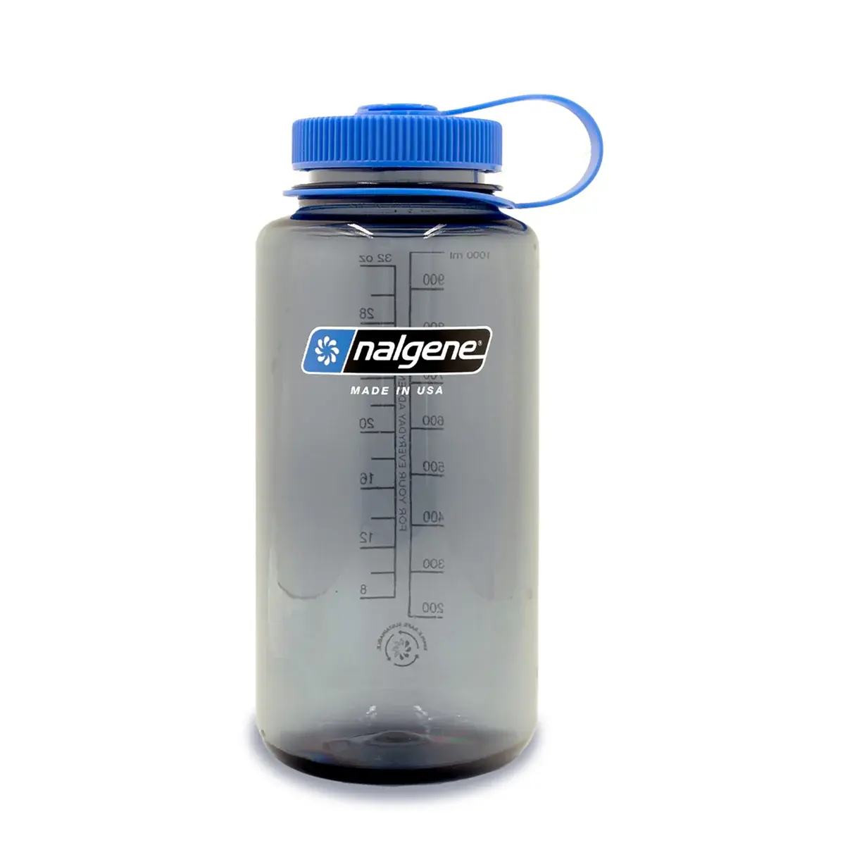 Fľaša Nalgene Wide-Mouth 1000ml electric gray sustain
