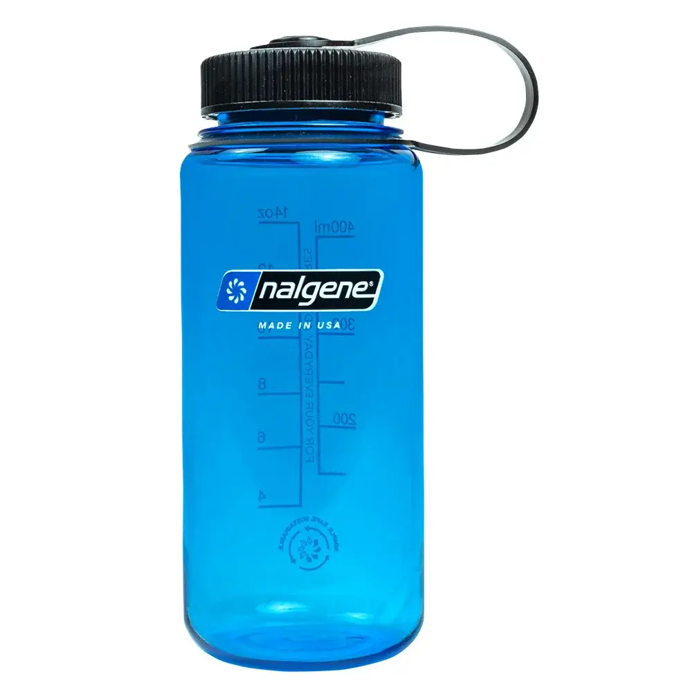 Fľaša Nalgene Wide Mouth Teal Sustain 500ml