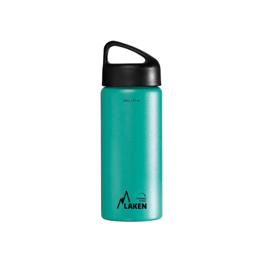 LAKEN Termoláhev LAKEN oceľ Classic 500 ml tyrkysová