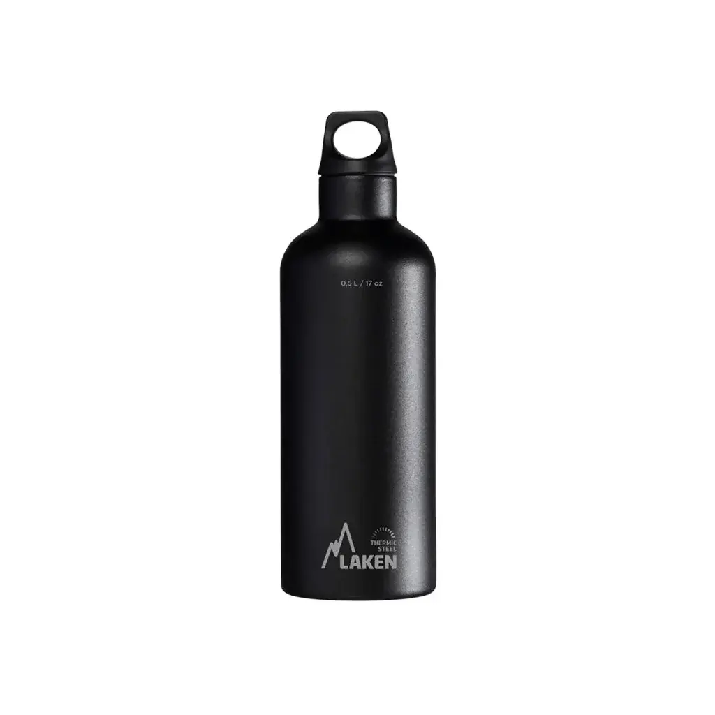 LAKEN Termoláhev LAKEN oceľ Futura 500 ml čierna