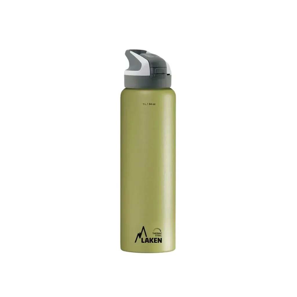 LAKEN Termoláhev LAKEN oceľ Summit 1000 ml khaki