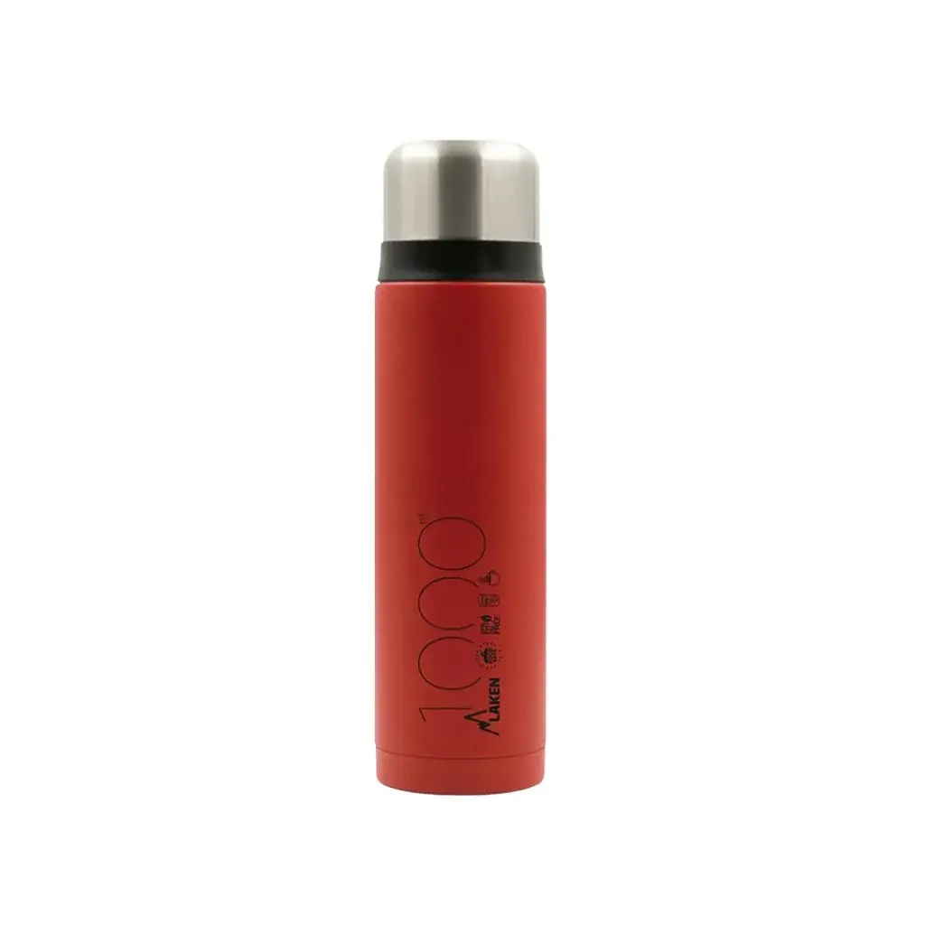 Termoska LAKEN oceľ 1000 ml červená