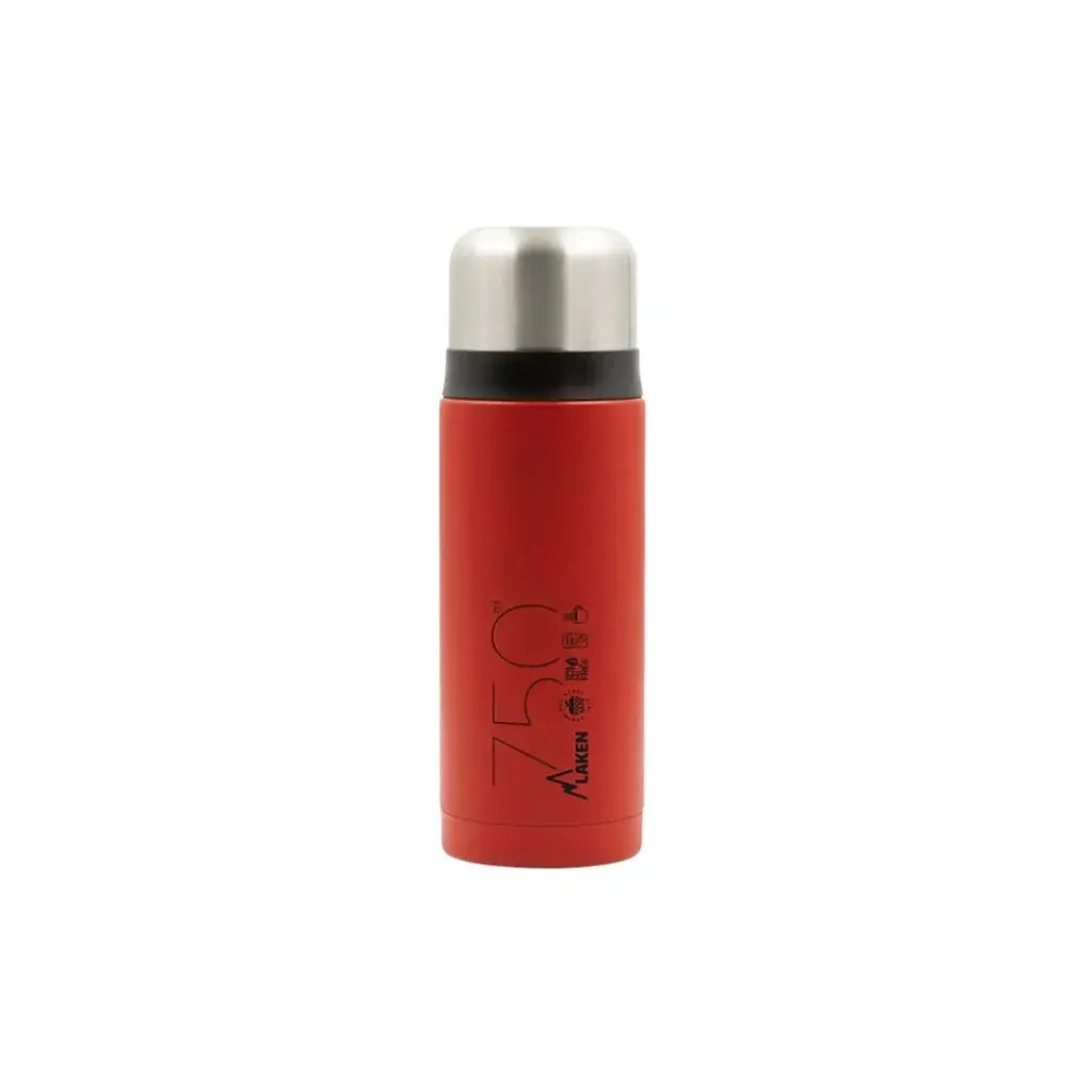 LAKEN Termoska LAKEN oceľ 750 ml červená