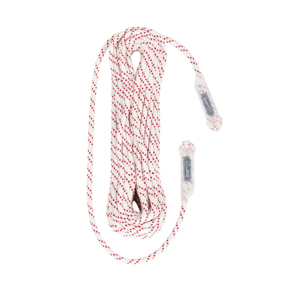 Singing Rock Statické lano s dvoma oky Singing Rock Static 11mm 2-eyes biela