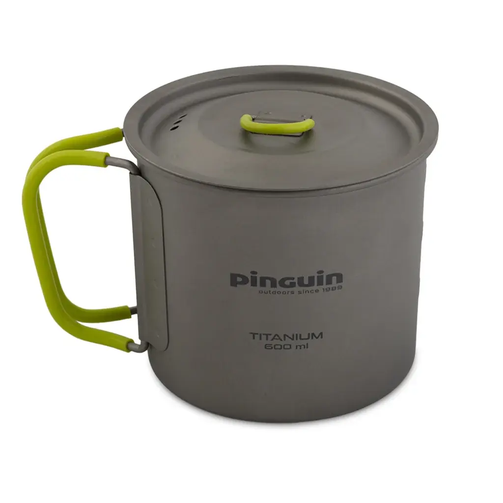Ľahký titanový hrniec Pinguin Mug Titan