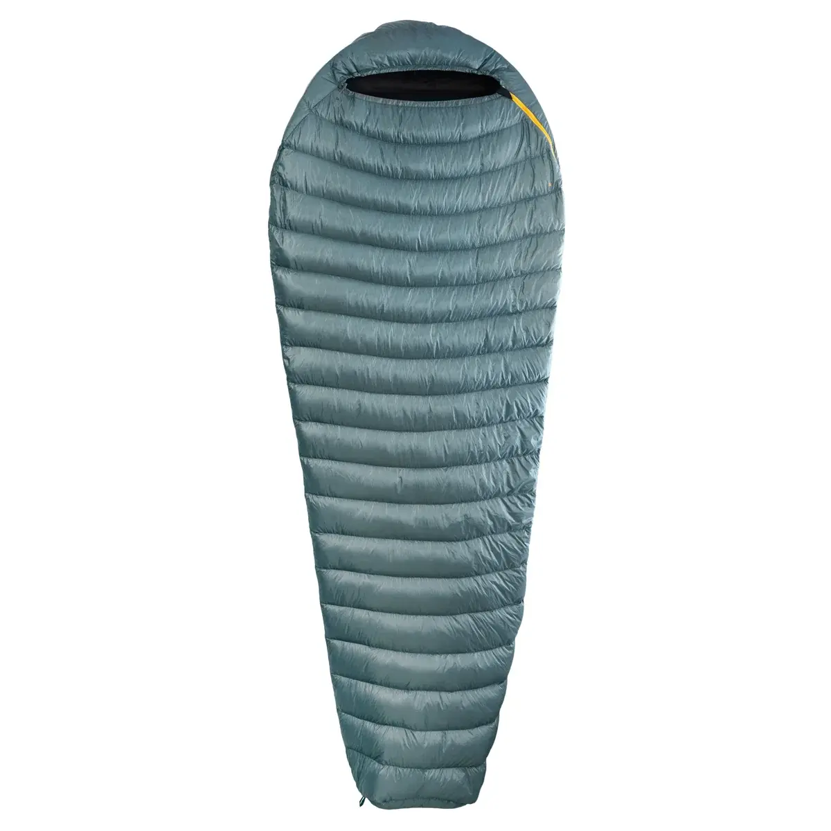 Warmpeace Letný páperový spací vak Warmpeace Scale 200 foggy blue/black