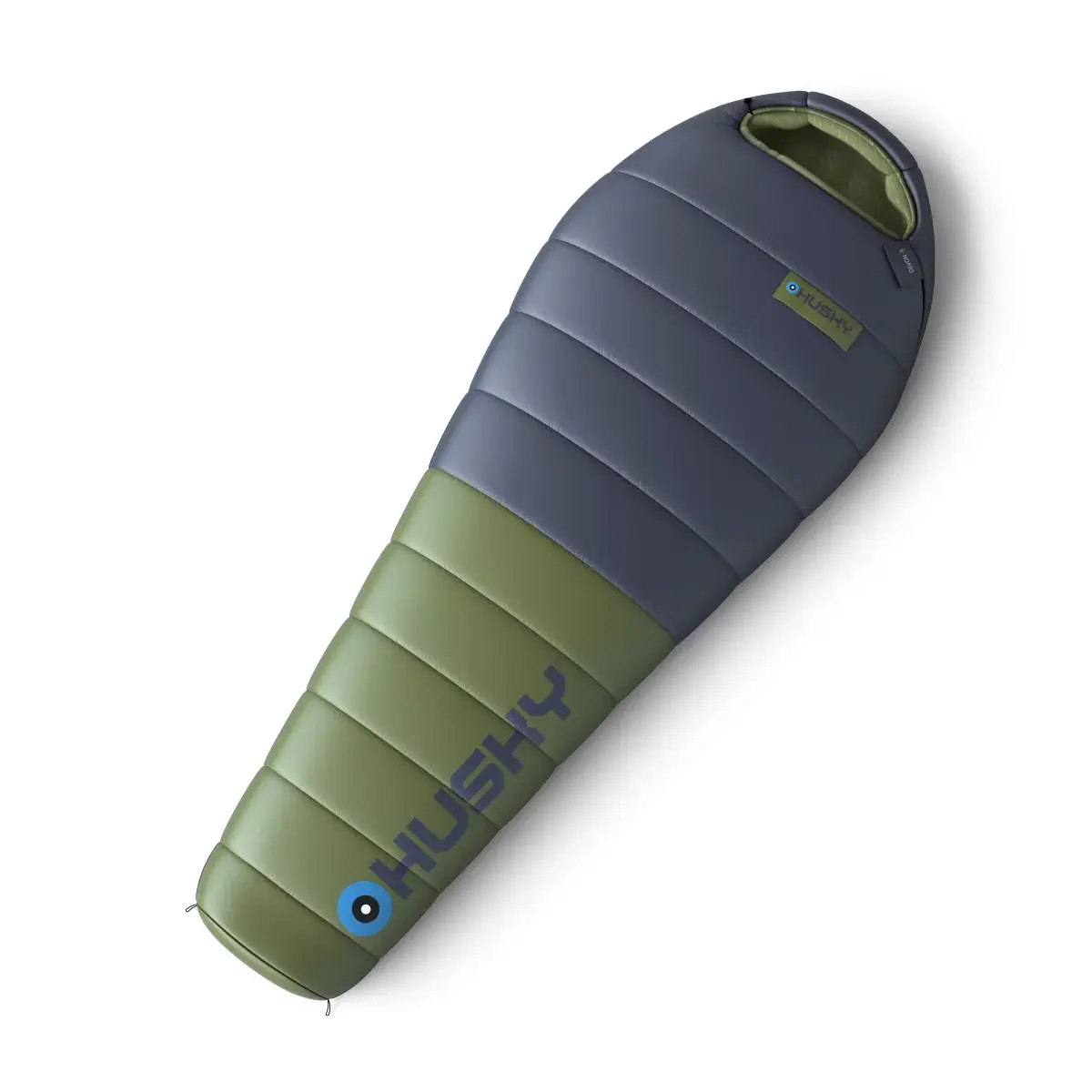 Husky Letný páperový spací vak Husky Devon blue/khaki