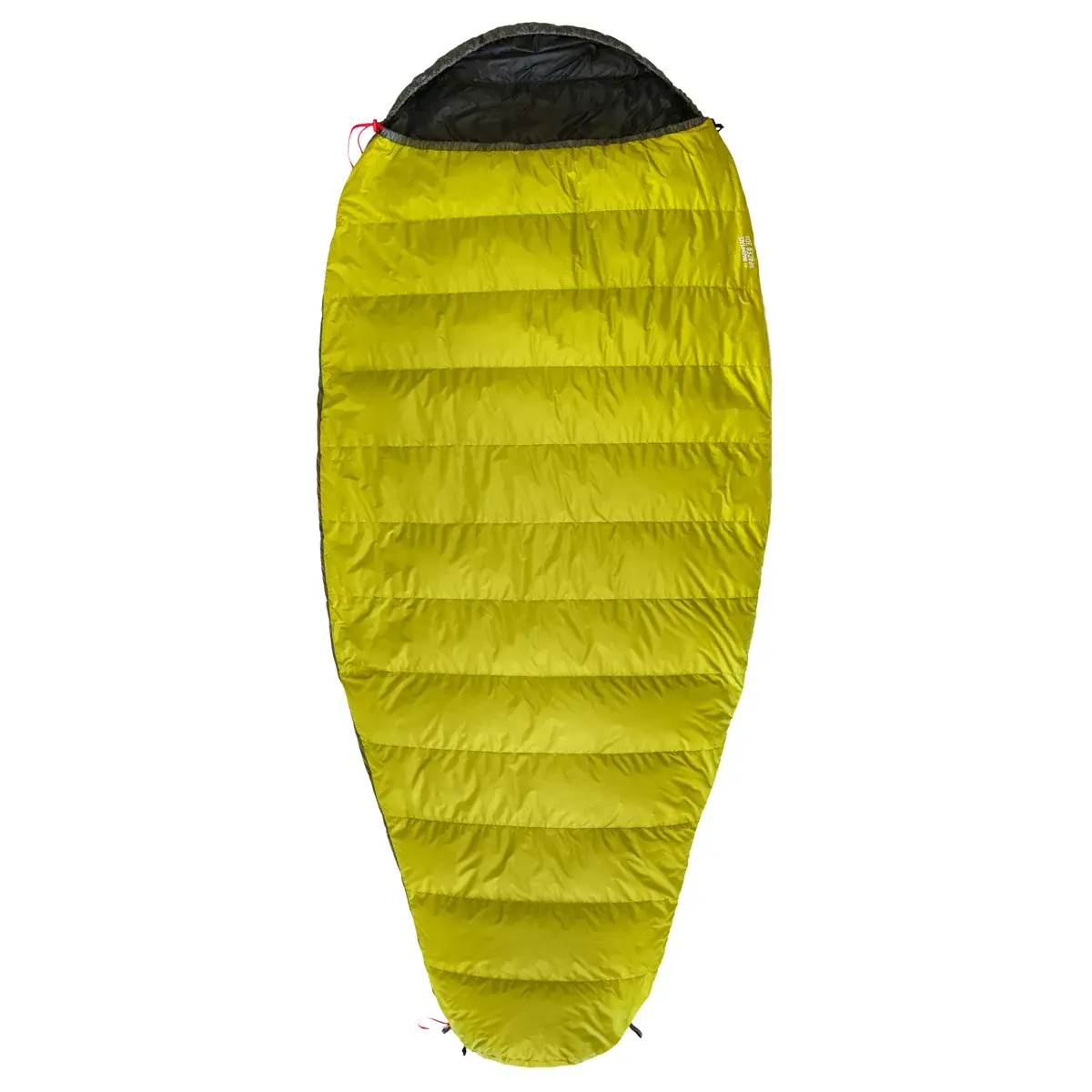 Warmpeace Letný páperový spací vak Warmpeace Spacer 300 oasis green/grey/black