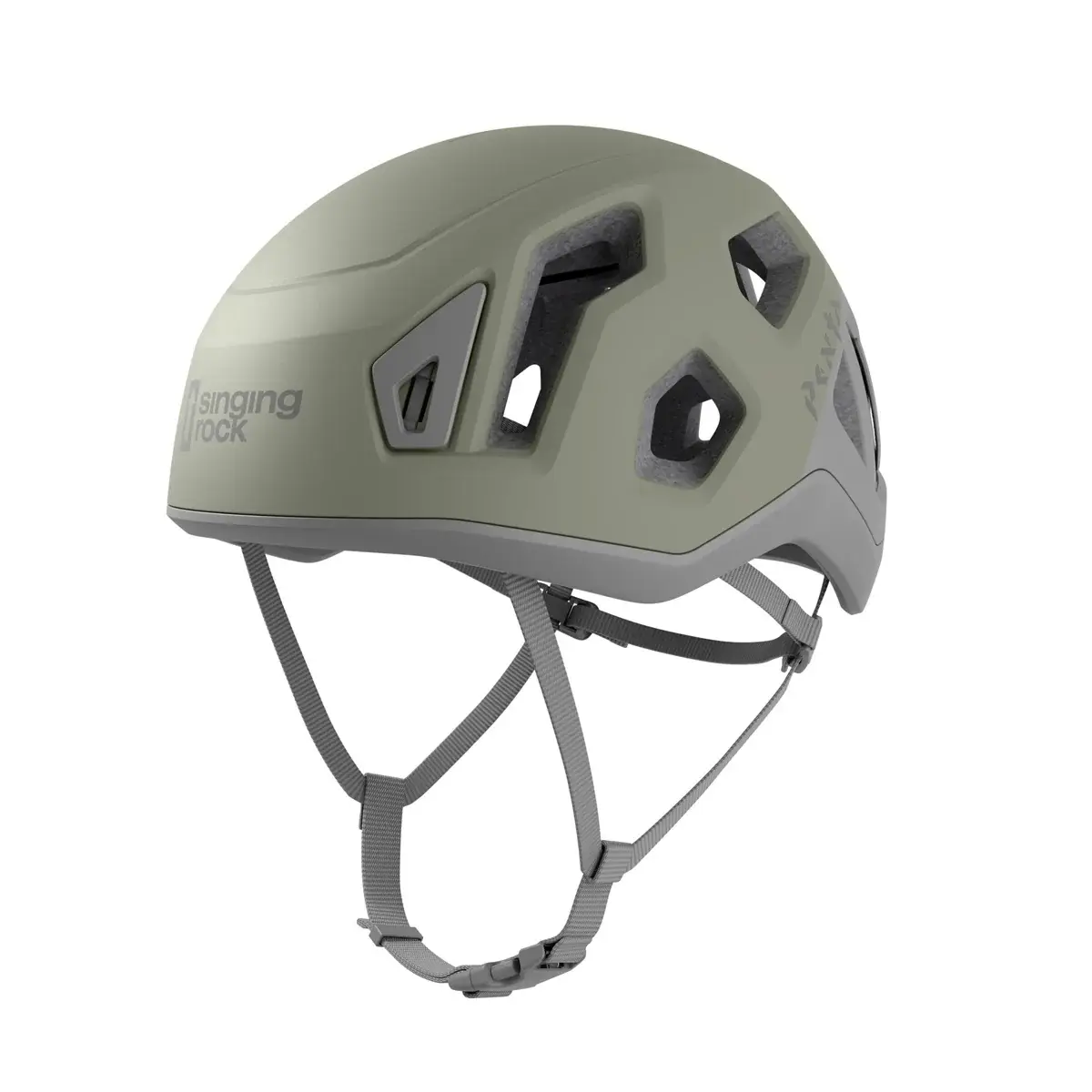 Singing Rock Lezecká prilba Singing Rock Penta olivine gray 52-58cm