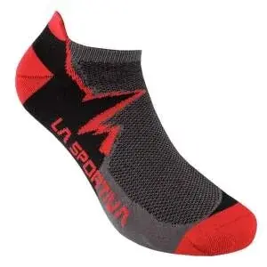 La Sportiva Lezecké ponožky La Sportiva Climbing Socks Carbon/Mountain Red