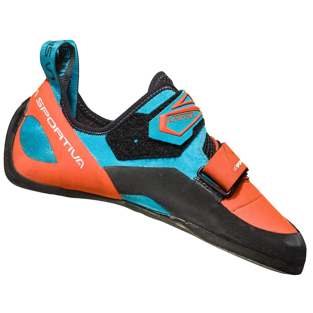 Lezečky La Sportiva Katana tangerine/tropic blue