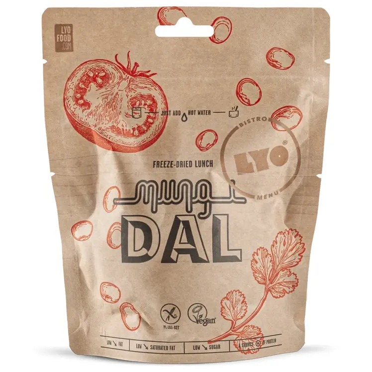 Sušené jedlo LyoFood Mung Dal 270g