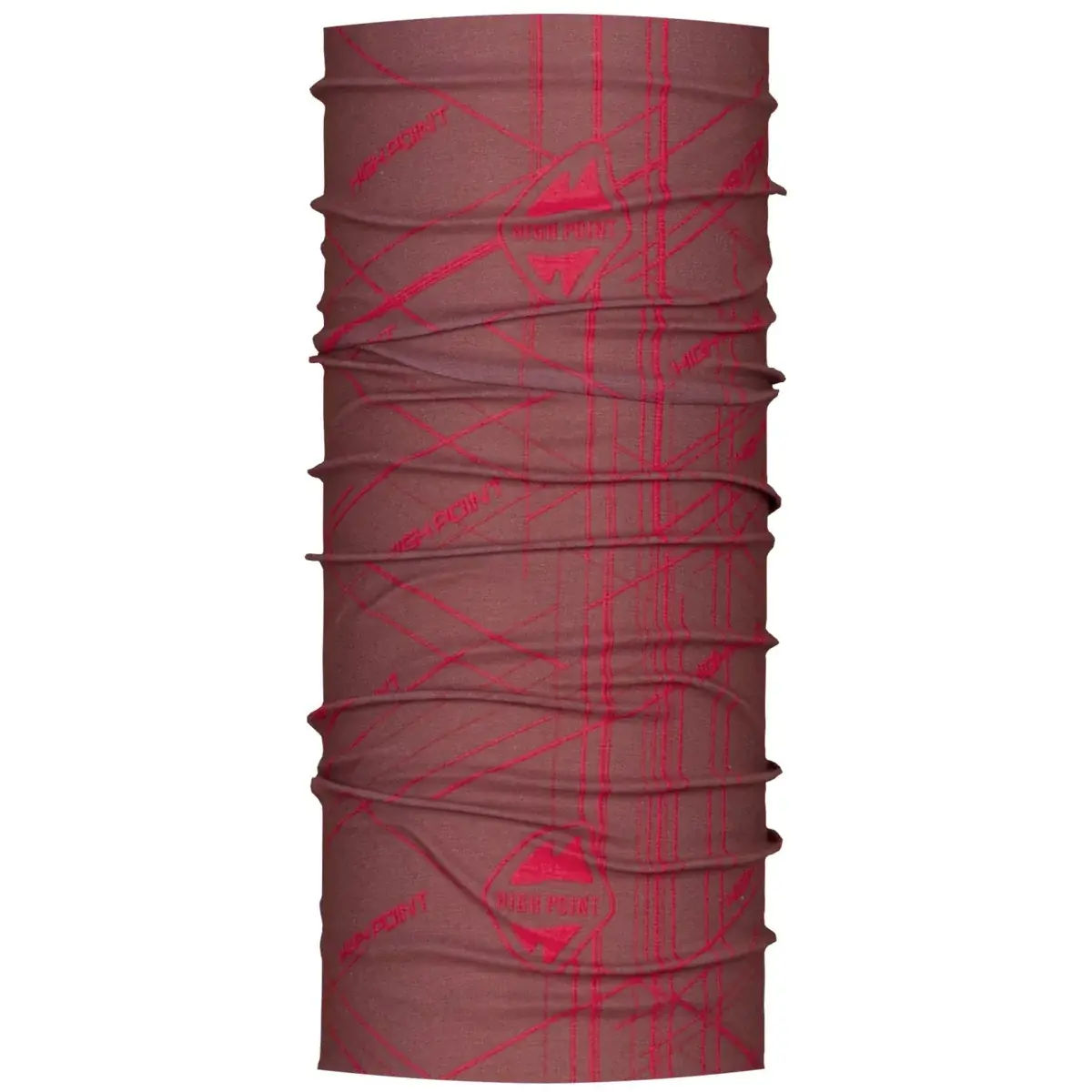 Multifunkčná šatka High Point Tau Scarf red
