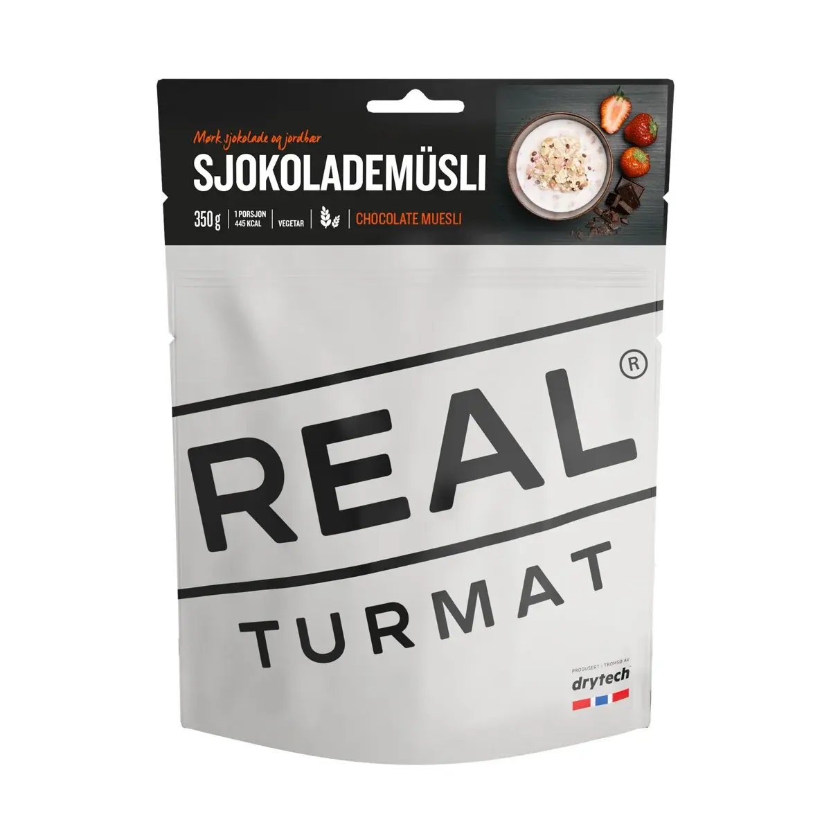 Müsli s čokoládou REAL Turmat 350 gramov