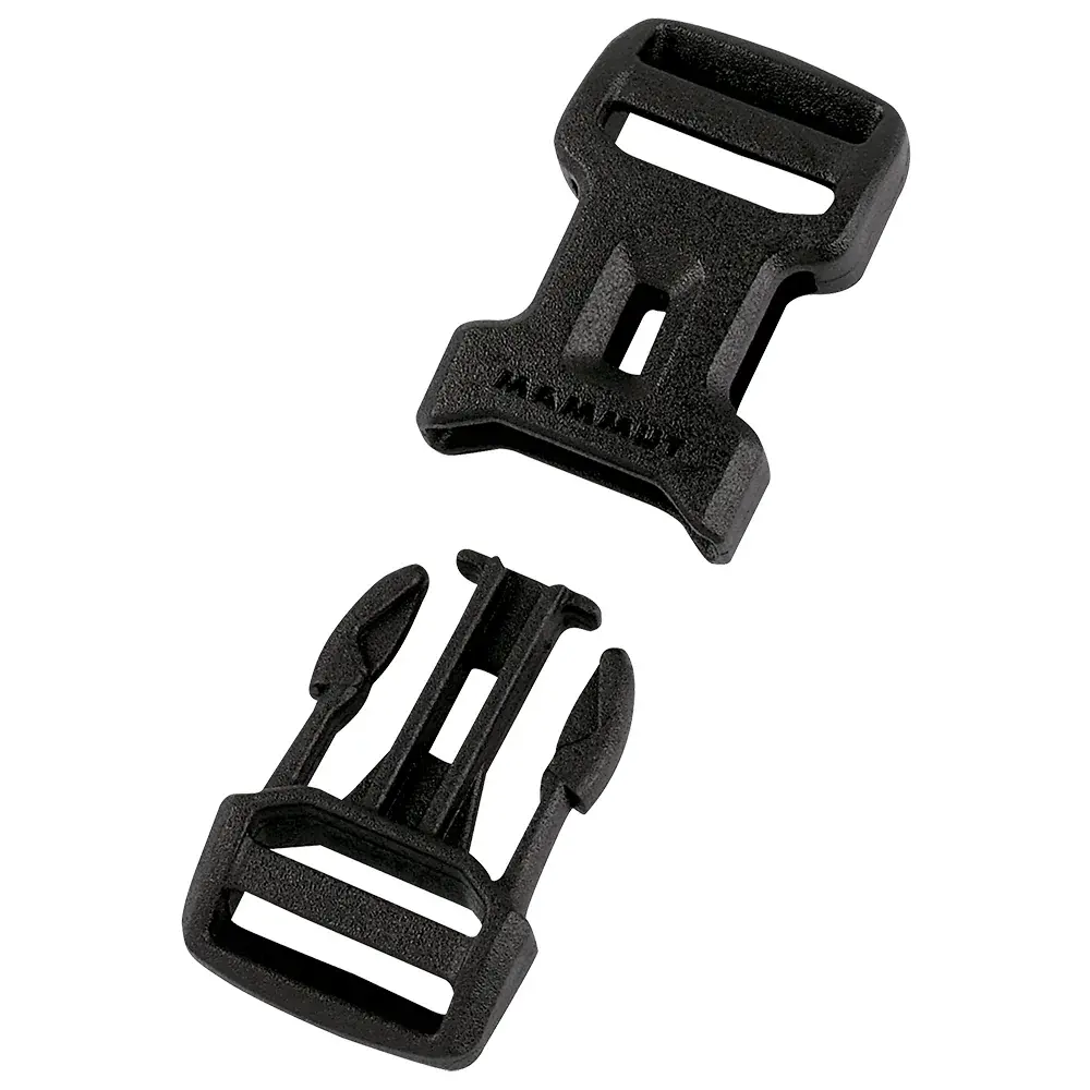 Mammut Náhradné pracka Mammut Dual Adjust Side Squeeze Buckle black 25 mm
