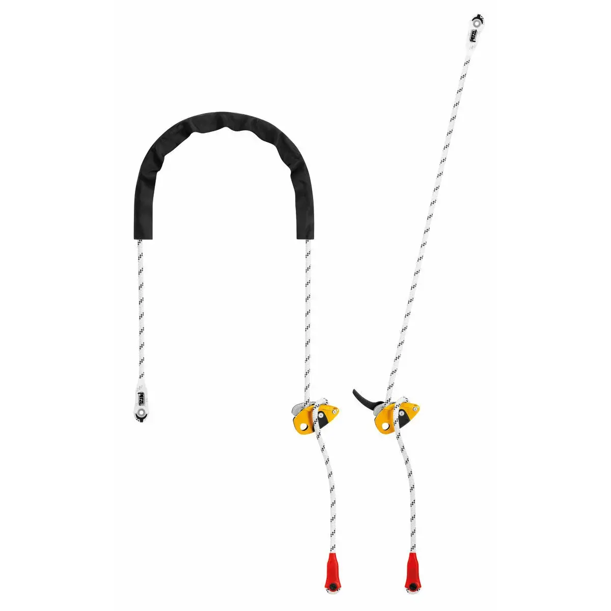 Petzl Nastaviteľný spojovací polohovací prostriedok so spojkou Petzl Grillon Hook European Version 5m White/yellow