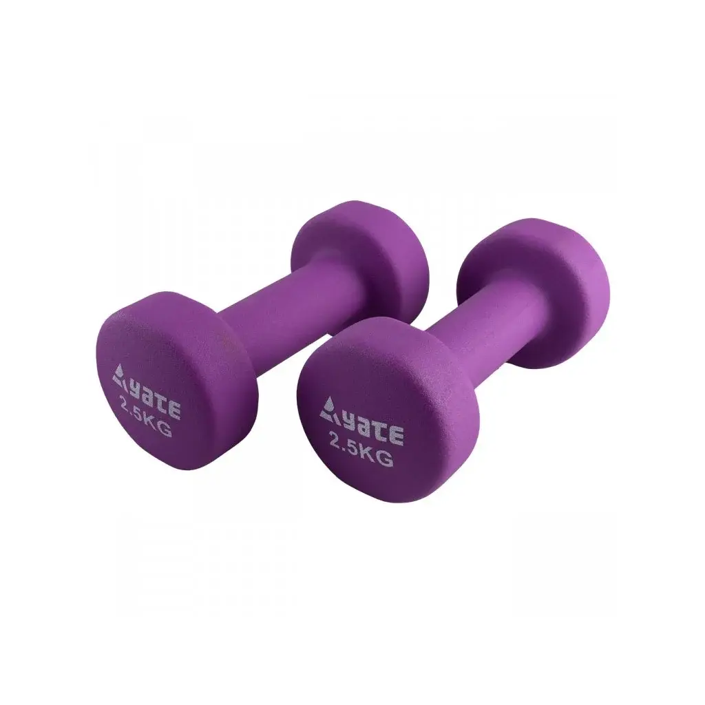 Neoprénové činky Yate 2,5kg - pár