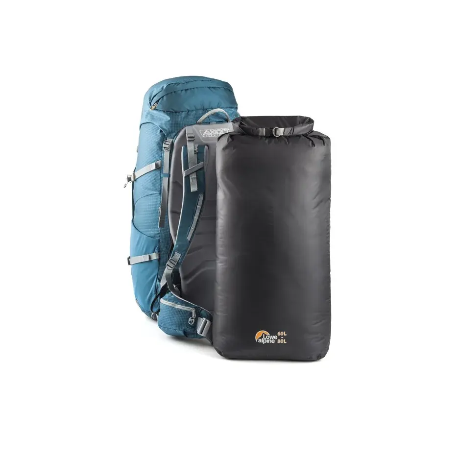 Lowe Alpine Nepremokavý vak do batohu Lowe Alpine Rucksac Liner L 80L black