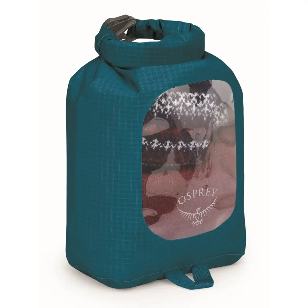 Osprey Nepremokavý vak Osprey Dry Sack W/Window 3L Waterfront blue